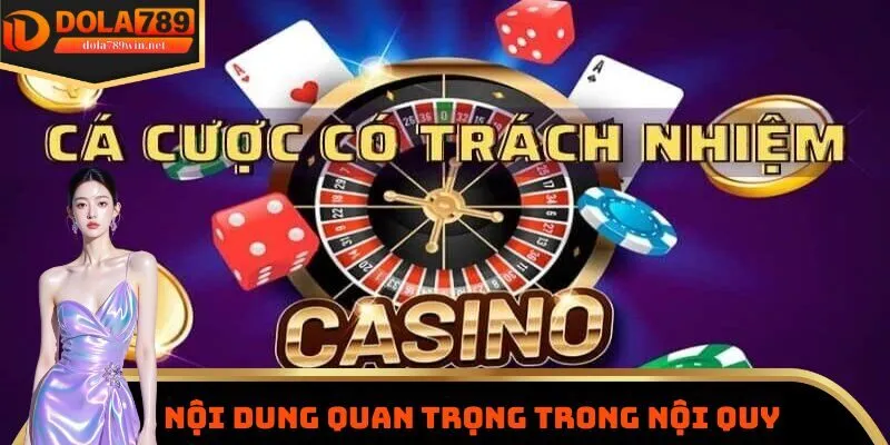 Nội dung quan trọng cần nắm vững trong chơi có trách nhiệm