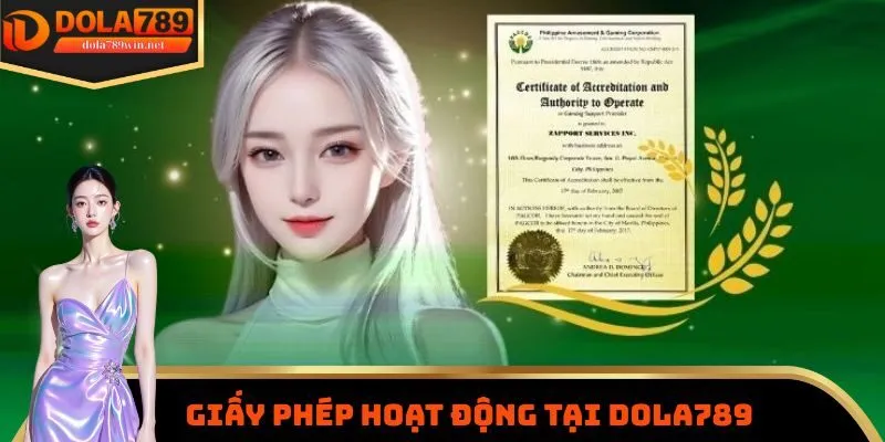 Danh sách các giấy phép hoạt động uy tín có tại đơn vị