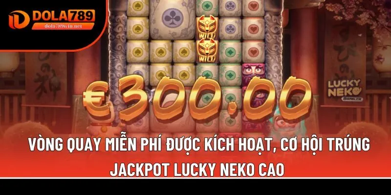 Vòng quay miễn phí được kích hoạt